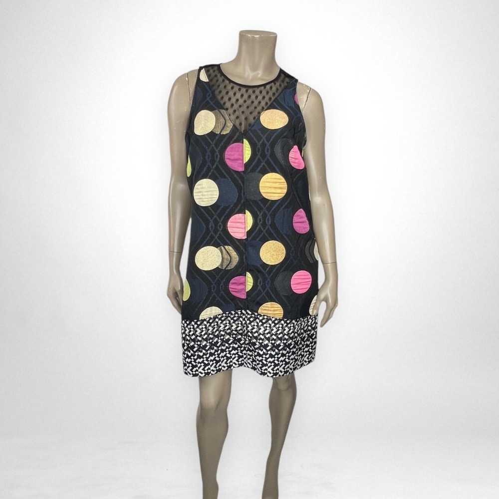 MAEVE‎ Medium Tilde Sleeveless Shift Jacquard Dress